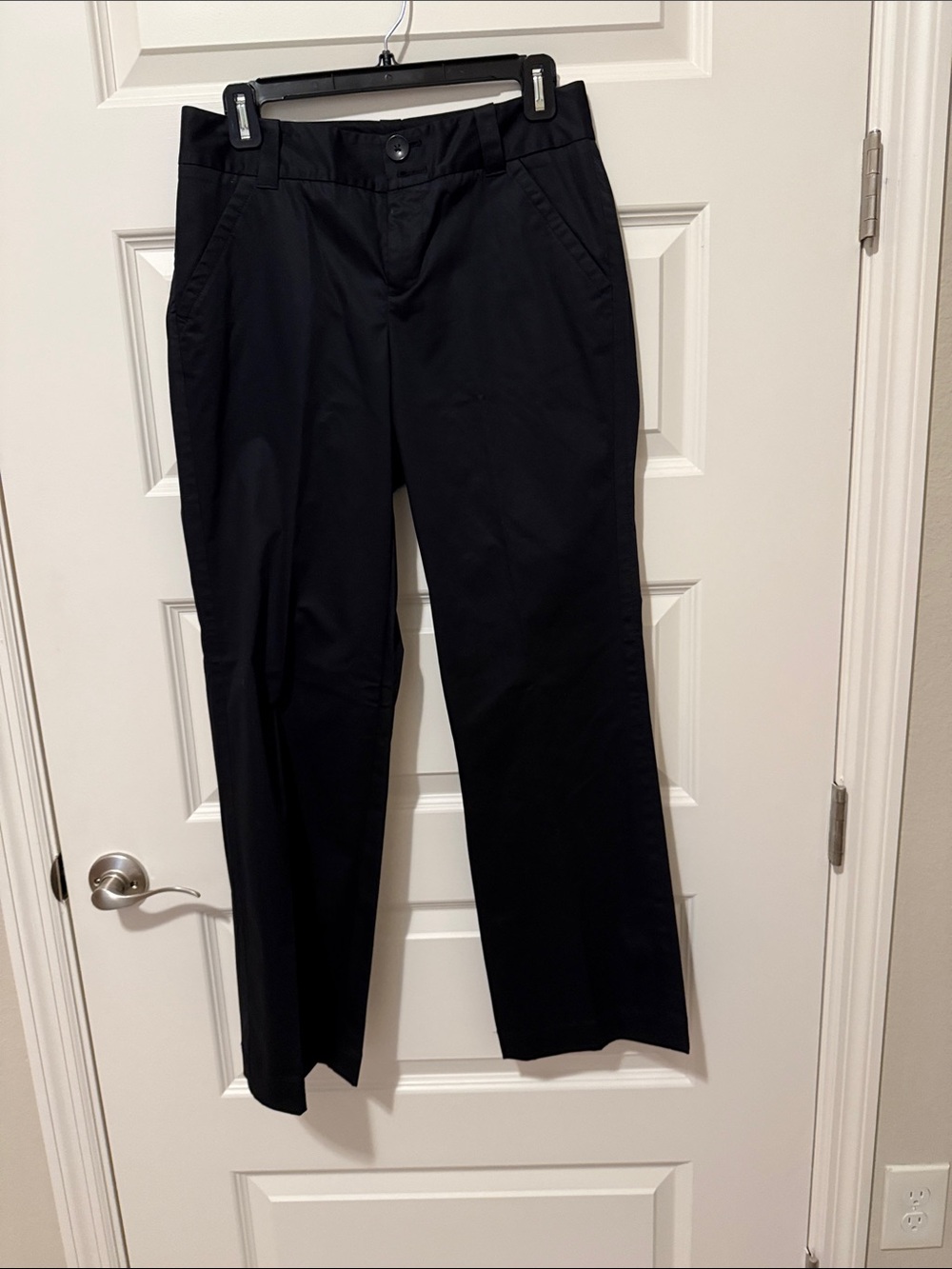 Eddie Bauer Ladies Black Dress Pants - Classic Straight Leg